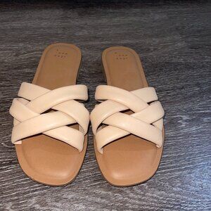 Target Cream/Tan Sandals